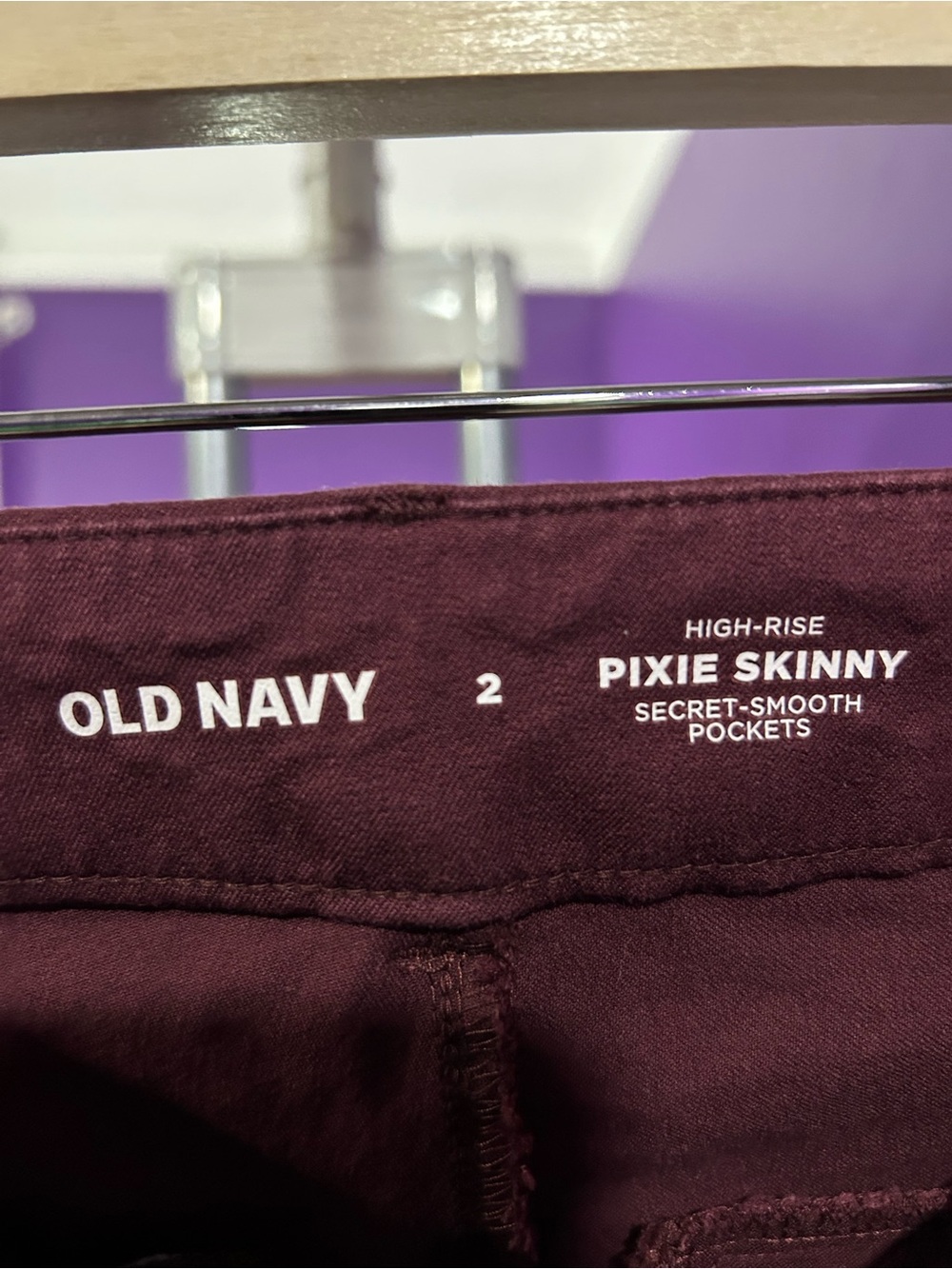 Lot of 7 Old Navy Women’s High Rise Pixie Skinny Size 2 Petite - Picture 10 of 16